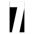 DRC MOTION STD NUMBERS MX2 WHITE "7" 3PCS