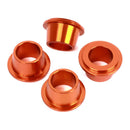 ZETA Rubber Killer Orange 4pce KTM HUS ZE37-0352