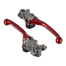 ZETA PIVOT LEVER SET FP BRAKETEC RED