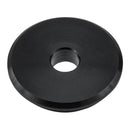 Zeta Aluminium Throttle Tube Replacement End Plug with O-Ring - Black