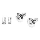 Zeta Barend Plug 35MM 2PCS Silver