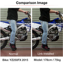 ZETA Suspension Lowering Link -30mm Fits Yamaha Blue ZE56-05656