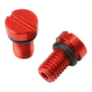 Zeta Ff Airvalvecap Screw Kyb showa Red 2PCS ZE5611002