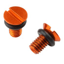 Zeta Ff Airvalvecap Screw Wp Orange 2PCS