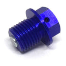 Zeta Magnetic Drain Bolt M14X14-P1.5 Blue ZE581622