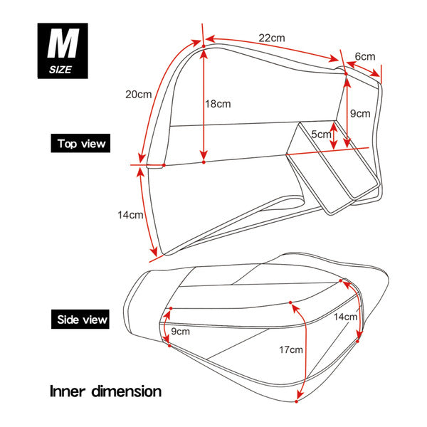 Zeta CW Hand Warmer - Black Size Medium