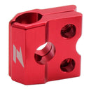 Zeta Front Brake Line Clamp Cr crf '04-,CRF250L Red ZE920206