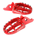 ZETA Aluminum Foot Pegs Red ZE93-1022