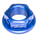 Zeta Axle Nut M16X22-P1.5 H11 Blue ZE938016