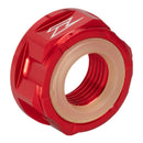 Zeta Axle Nut M16X27-P1.5 H13L Red ZE938022