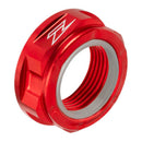 Zeta Axle Nut M22X32-P1.5 H12L Red ZE938052