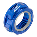 Zeta Axle Nut M22X32-P1.5 H12L Blue ZE938056