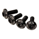 ZETA Screen Bolt Set Black 4pce ZS88-1040