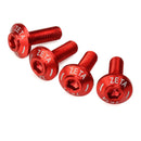 ZETA Screen Bolt Set Red 4Pc ZS88-1042