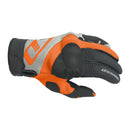 Dririder RX Black Orange Adventure Gloves Size Medium