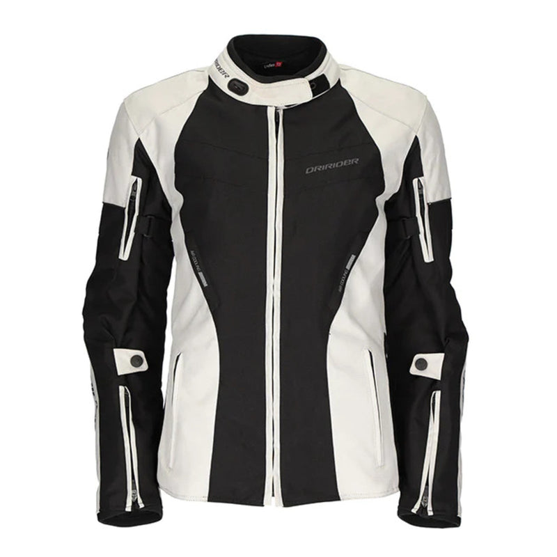 Dririder Vivid 3 Jacket - Pearl / Black Size 22