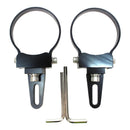 Whites Led Light Bar Tube Mount Brackets 3" PAIR(76.2mm)