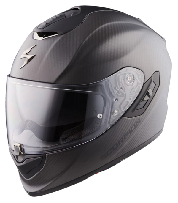 Scorpion EXO-1400 EVO II CARBON AIR SOLID Matt Black Road Helmet Size 2XL 63cm