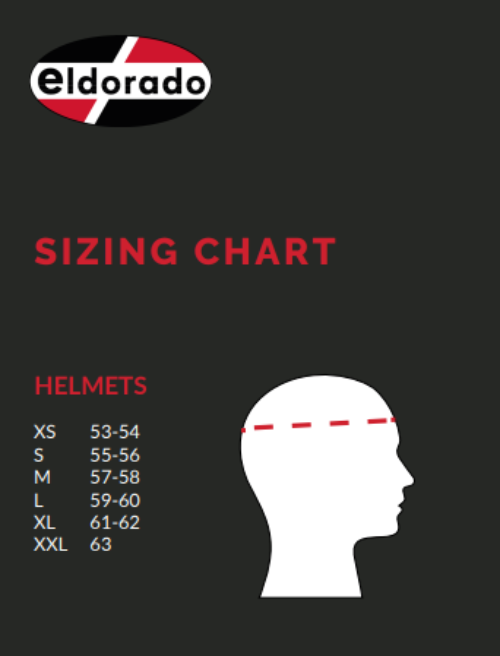 Eldorado Helmet Exr Open Face Matte Black L