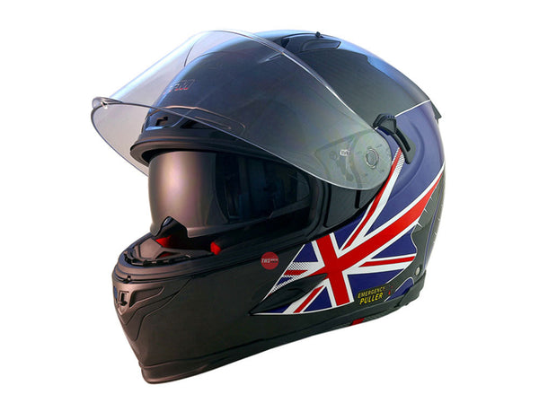 FFM Trackpro R Patriot Carbon Med 57-58cm Ltd Edition Road Helmet Size 58cm