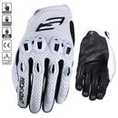 Five STUNT EVO 2 LEATHER White Road Gloves Size 3XL 13