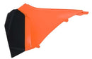 Rtech Air Box Side Panel Left Orange Black KTM FIKTMARSX11