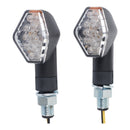 Whites Flasher Uni Led Diamond Black Pair