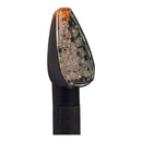 Whites Flasher Uni Led Black Long Stem Pair