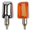 Whites Flasher Uni Short Mount Chrome Pair