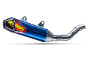 FMF 4.1 RCT FE250/350 14-16 Carbon SX-F/XC-F 07-15 Blue Anodized Slip On