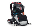 USWE Flow 25L Storage MTB Protector Pack Black Red Hydration Size Medium (Bladder not included)