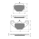 Goldfren Brake Pads Sintered Sports GF005 - S3 ( PH75 )