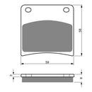 Goldfren Brake Pads Sintered Sports GF027 - S3 ( PH51 )