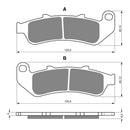 Goldfren Brake Pads Sintered Sports GF055 - S3 ( PH123 )