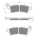 Goldfren Brake Pads Sintered Sports GF135 - S3 ( PH266 )