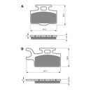 Goldfren Brake Pads Offroad Racing GF167 - K5 ( PR282 )