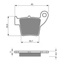 Goldfren Brake Pads Offroad Racing GF176 - K5 ( PR306 )