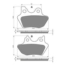 Goldfren Brake Pads Sint Sports GF181 - S3 ( PH279 / PH347 )