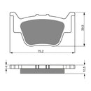 Goldfren Brake Pads Offroad Racing GF243 - K5 ( PR330 )