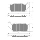 Goldfren Brake Pads Sintered Sports GF272 - S3 ( PH336 )