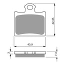 Goldfren Brake Pads Offroad Racing GF297 - K5 ( PR434 )