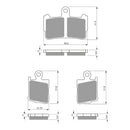 Goldfren Brake Pads Sintered Sports GF298 - S3 ( PH431 )
