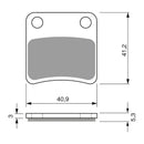 Goldfren Brake Pads Sintered Sports GF303 - S3 ( P324 )