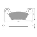 Goldfren Brake Pads Offroad Racing GF314 - K5