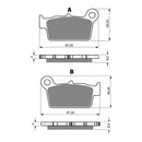 GOLDfren Brake Pads Goldfren GF346 - K5