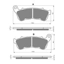 #359 / S3 GOLDFREN SINTERED SPORTS ( P468 )