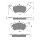 #370 / S3 GOLDFREN SINTERED SPORTS ( P488 )