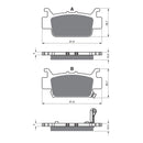 #382 / K5 GOLDFREN PIONEER SXS1000 ( PR524 ) REAR LEFT