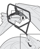 Givi Side Rack Easylock Kawasaki Z800 2013 -  TE4109 - THS MOTO