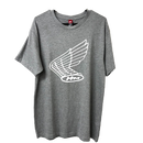 Genuine Honda Apparel Wing Logo Grey T-Shirt Size 2XL